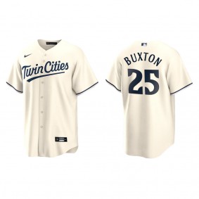 Byron Buxton Minnesota Twins Nike Cream Alternate 2023 Replica Jersey