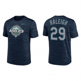 Cal Raleigh Navy 2023 MLB All-Star Game Compass Velocity Performance T-Shirt