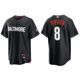 Cal Ripken Jr. Baltimore Orioles Nike Black 2023 City Connect Replica Jersey