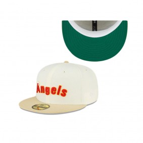California Angels Just Caps Chrome 59FIFTY Fitted Hat