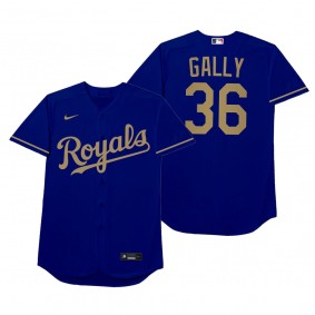Cam Gallagher Gally Blue 2021 Players' Weekend Nickname Jersey