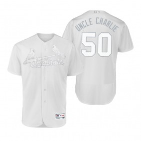 St. Louis Cardinals Adam Wainwright Uncle Charlie White 2019 Players' Weekend Authentic Jersey