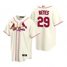 Men's St. Louis Cardinals Alex Reyes Nike Cream Replica Alternate Jersey