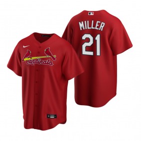 St. Louis Cardinals Andrew Miller Nike Red Replica Alternate Jersey