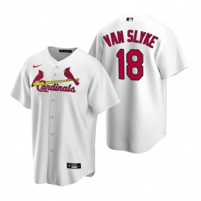 St. Louis Cardinals Andy Van Slyke Nike White Retired Player Replica Jersey