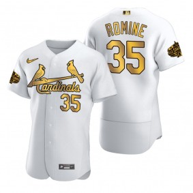 St. Louis Cardinals Austin Romine White Gold 2022 MLB All-Star Game Jersey