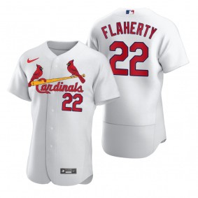 St. Louis Cardinals Jack Flaherty Nike White 2020 Authentic Jersey