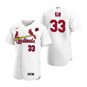 St. Louis Cardinals Kwang-hyun Kim White 2021 Memorial Day Authentic Jersey