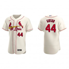 St. Louis Cardinals Kyle Gibson Cream Authentic Alternate Jersey