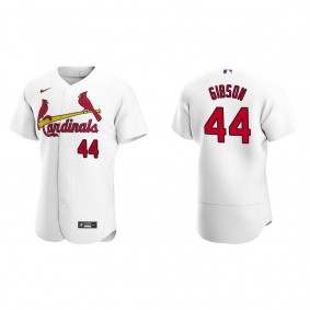 St. Louis Cardinals Kyle Gibson White Authentic Home Jersey