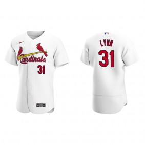 St. Louis Cardinals Lance Lynn White Authentic Home Jersey