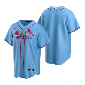 Men's St. Louis Cardinals Nike Light Blue Replica Alternate Jersey