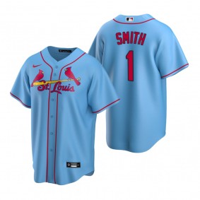 Men's St. Louis Cardinals Ozzie Smith Nike Light Blue Replica Alternate Jersey