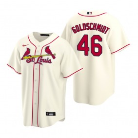 Men's St. Louis Cardinals Paul Goldschmidt Nike Cream Replica Alternate Jersey