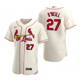Men's St. Louis Cardinals Tyler O'Neill Nike Cream Authentic Alternate Jersey