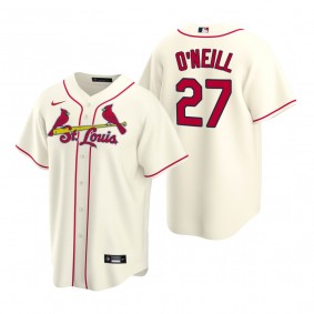 Men's St. Louis Cardinals Tyler O'Neill Nike Cream Replica Alternate Jersey