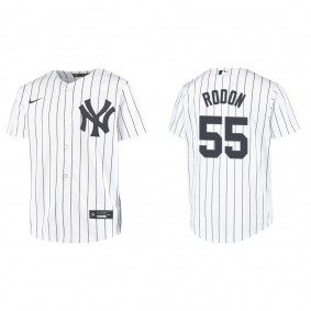 Carlos Rodon Youth New York Yankees Nike White Home Replica Jersey