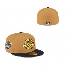 Charleston Riverdogs Wheat 59FIFTY Fitted Hat