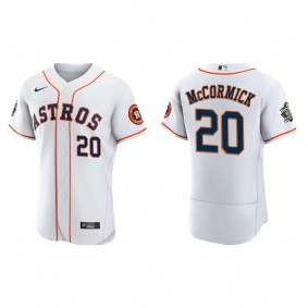 Chas McCormick Houston Astros White 2022 World Series Home Authentic Jersey