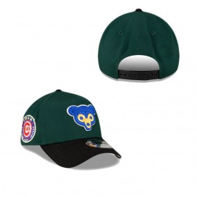 Chicago Cubs Dark Green 9FORTY A-Frame Snapback Hat