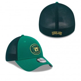 Men's Chicago Cubs Kelly Green 2023 St. Patrick's Day 39THIRTY Flex Hat