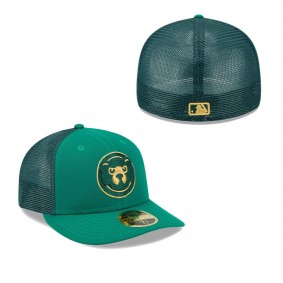 Men's Chicago Cubs Kelly Green 2023 St. Patrick's Day Low Profile 59FIFTY Fitted Hat