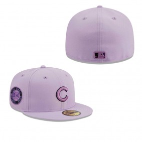 Men's Chicago Cubs Lavender 59FIFTY Fitted Hat