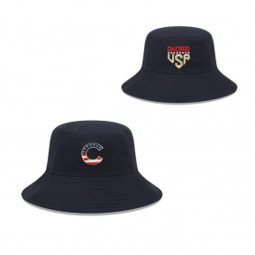 Men's Chicago Cubs Navy 2023 Fourth of July Bucket Hat