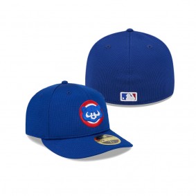 Men's Chicago Cubs Royal 2024 Batting Practice Low Profile 59FIFTY Fitted Hat