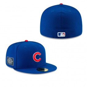 Men's Chicago Cubs Royal On-Field 2023 World Tour London Series 59FIFTY Fitted Hat