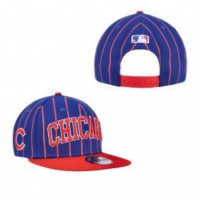Men's Chicago Cubs Royal Red City Arch 9FIFTY Snapback Hat