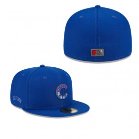 Men's Chicago Cubs Royal Script Fill 59FIFTY Fitted Hat