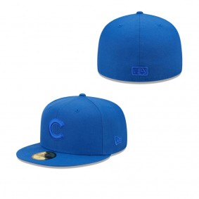 Men's Chicago Cubs Royal Tonal 59FIFTY Fitted Hat