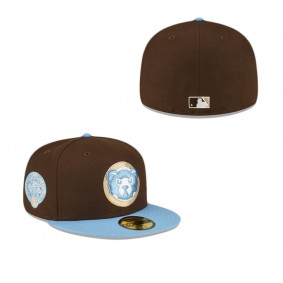 Chicago Cubs Walnut Sky 59FIFTY Fitted Hat