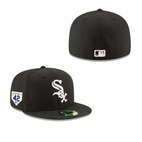 Men's Chicago White Sox Black 2023 Jackie Robinson Day 59FIFTY Fitted Hat