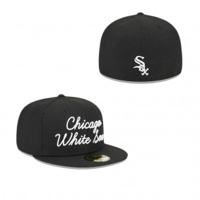 Chicago White Sox Fairway Script 59FIFTY Fitted Hat