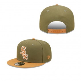 Men's Chicago White Sox Green Brown Color Pack Two-Tone 9FIFTY Snapback Hat