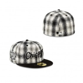 Just Caps Plaid Chicago White Sox 59Fifty Fitted Hat