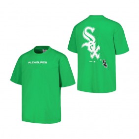 Men's Chicago White Sox PLEASURES Green Ballpark T-Shirt