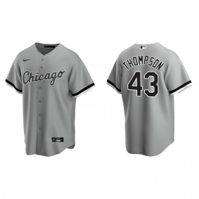 Men's Chicago White Sox Trayce Thompson Gray Replica Jersey