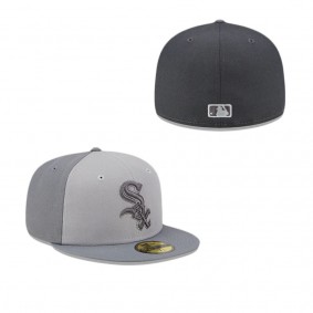 Chicago White Sox Tri-Tone Team 59FIFTY Fitted Hat