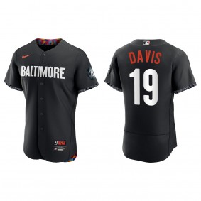Chris Davis Baltimore Orioles Nike Black 2023 City Connect Authentic Jersey