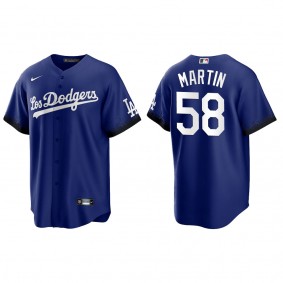 Dodgers Chris Martin Royal City Connect Replica Jersey