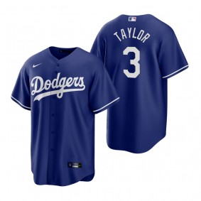 Los Angeles Dodgers Chris Taylor Nike Royal Replica Alternate Jersey