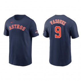 Christian Vazquez Houston Astros Navy 2022 World Series Champions T-Shirt