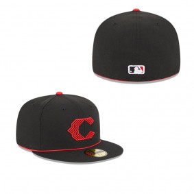 Men's Cincinnati Reds Black 2023 City Connect 59FIFTY Fitted Hat