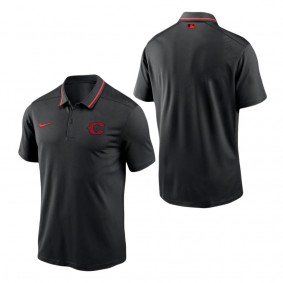 Men's Cincinnati Reds Nike Black 2023 City Connect Knit Performance Polo