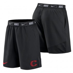 Men's Cincinnati Reds Nike Black 2023 City Connect Woven Shorts