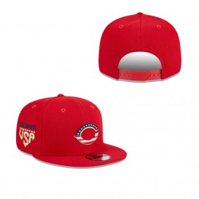 Cincinnati Reds Independence Day 2023 9FIFTY Snapback Hat