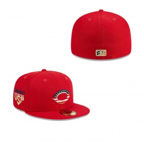 Men's Cincinnati Reds Red 2023 Fourth of July 59FIFTY Fitted Hat